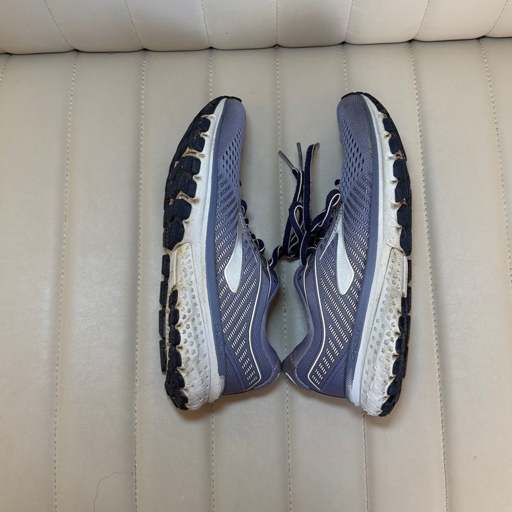 Brooks ghost 12 running shoes size 6 women’s blue purple silver - Picture 8 of 13